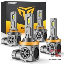 H11/H9 9005/HB3 LED Bulbs Combo, 140,000LM Ultra-Bright High/Low H11 9005 Pro