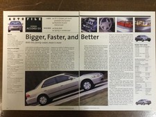 Aw 966 Article Autofile 1999 Honda Accord Ex Bigger Faster And Better 4 Page