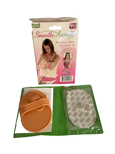 Smooth Away Hair Removal Kit With 2 Large & 2 Small Replacement Pads