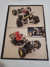 LEGO 8832 - Technic: Model: Race: Roadster - 1988 - NO BOX Complete
