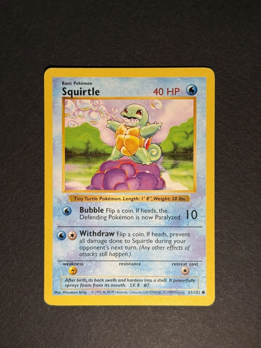 Pokémon TCG Individual Trading Card Games Base Set English 1st
