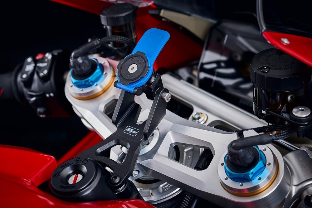 Panigale QUAD LOCK　スマホマウント Evotech Quad Lock Compatible Mount - Ducati Panigale V4 S