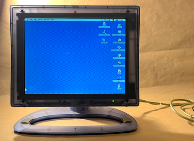 v*f様 Apple Studio Display 15 (1998、初代LCD RARE Vintage Apple Studio Display 15