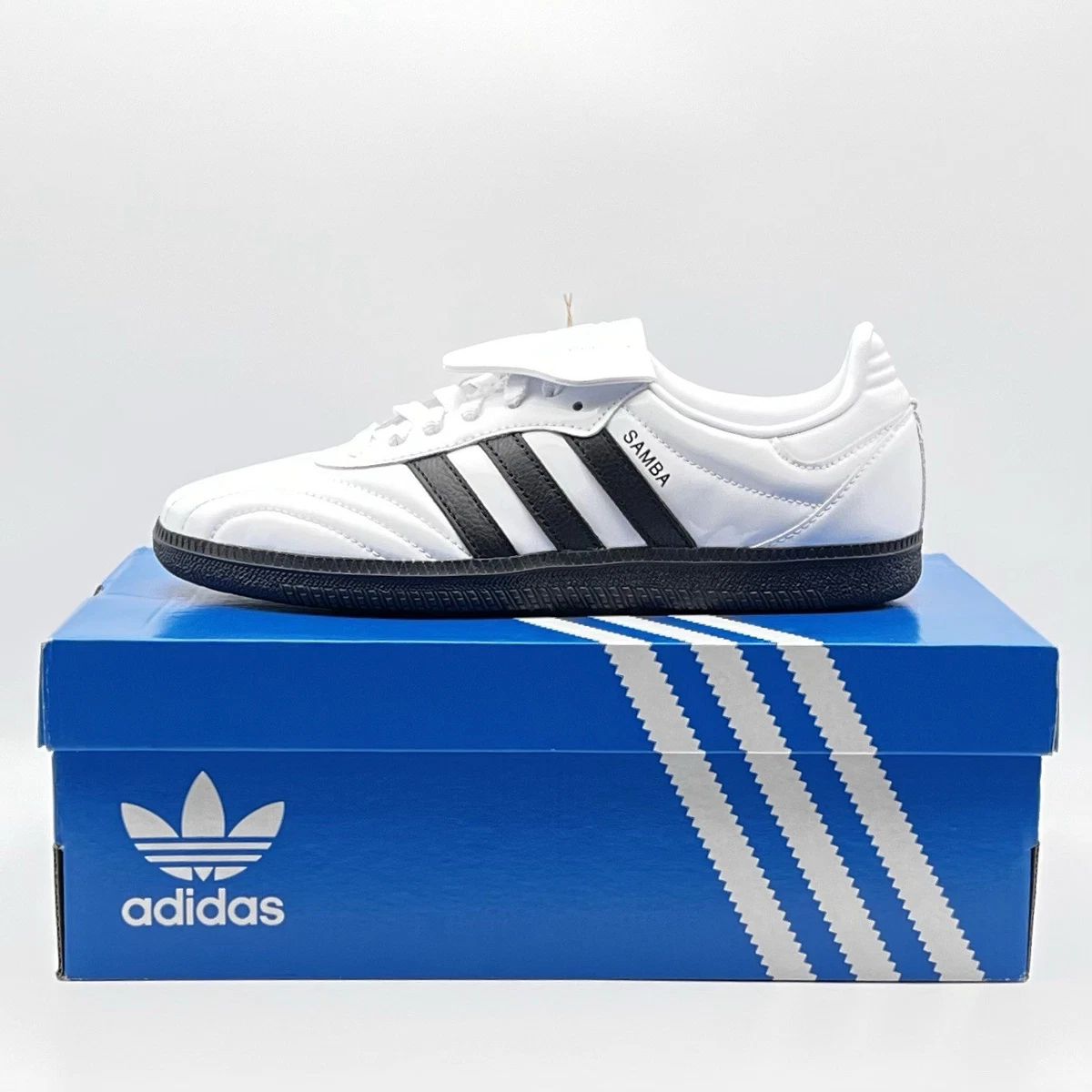 adidas Samba LT Patent Leather Pack - White W for sale | eBay