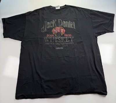 Vintage Jack Daniels Old No. 7  TShirt 2XL Whiskey Short Sleeve Tee Casual