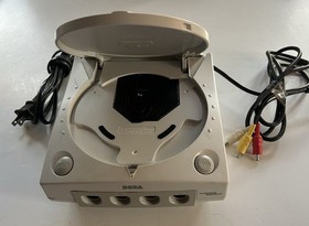 SEGA Dreamcast Launch Edition Home Console White Tested Console Only With Cords