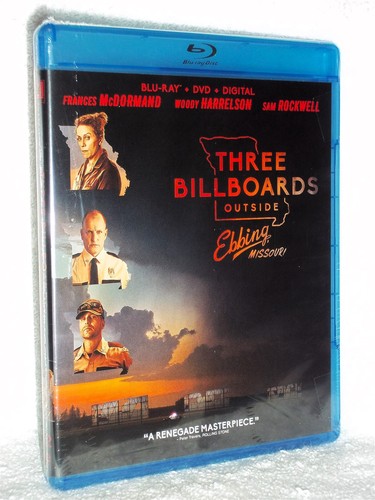 Three Billboards Outside Ebbing Missouri (Blu-ray/DVD, 2017) Frances McDormand - Picture 7 of 9