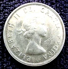 1959 CANADA SILVER DOLLAR .......MIN. BID .01 & NO RESERVE!