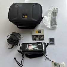 JVC Everio GZ-HM30 4 GB SD Card Full HD Video Camcorder  Accs Black 