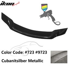 Fits 08-14 Benz W204 C-Class R Style Trunk Spoiler #723 Cubanitsilber Metallic