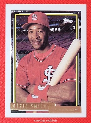 1992 Topps Gold Ozzie Smith #760 HOF - Foil Parallel - 10+ Items Ship FREE!!!