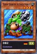 Toon-Goblin Attack Squad DB2-117 EX DE Yu-Gi-Oh