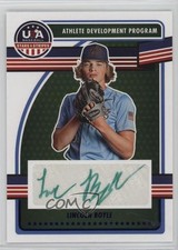 2023 Panini USA Baseball Stars & Stripes Lincoln Boyle (Green Ink) Auto uk2