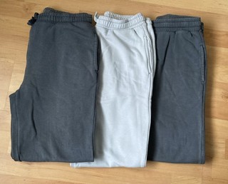 M&S Boys Jogging Bottoms Age 13 14 Bundle Grey /light Grey