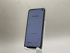 Samsung Galaxy S10e SM-G970U 128GB Prism Black Unlocked W080078