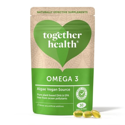 Together Health Together Algen Omega 3 DHA & EPA 30 Kapseln