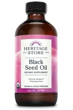 Heritage Store Black Seed Oil 8 oz Liquid