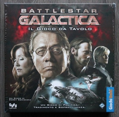 Battlestar Galactica: Il Gioco Da Tavolo, Italian, New in shrink