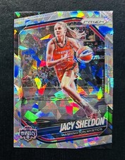 2025 Panini Prizm WNBA Basketball - Silver Cracked Ice #113 Jacy Sheldon 🔥🔥