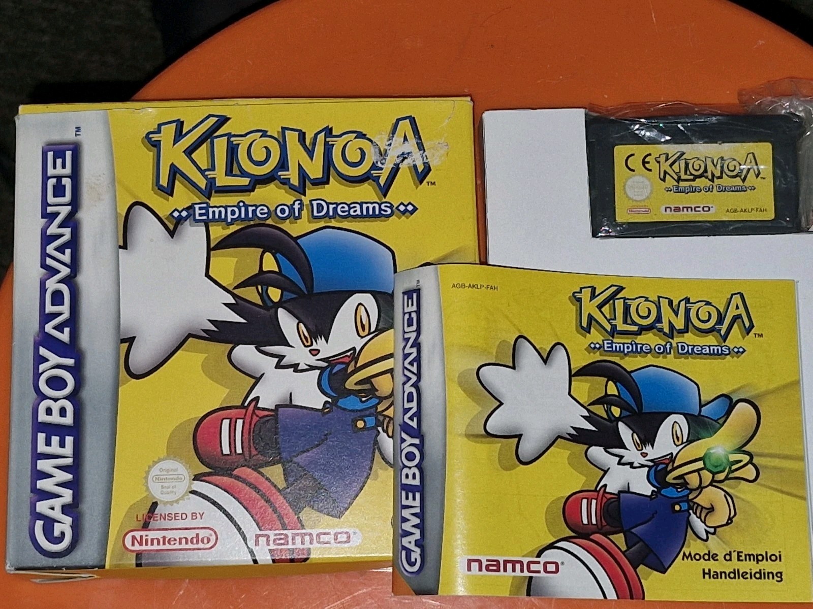 Klonoa: Empire of Dreams Nintendo Game Boy Advance GBA Complet TBE FAH