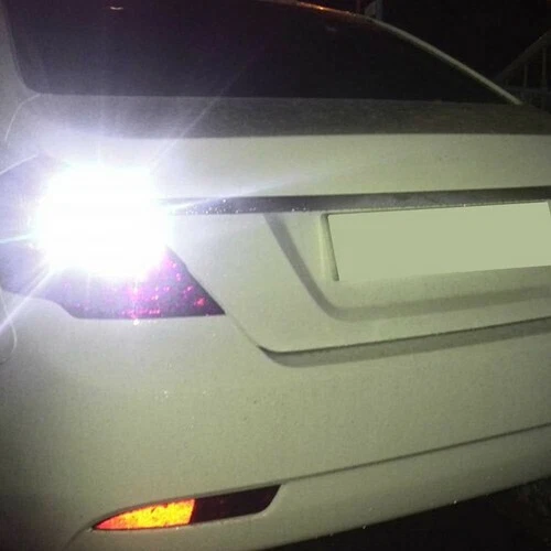 2x 1156 P21W BA15S 382 LED Reverse DRL Turn Sidelight Bulb CANBUS 12V - Image 3 of 4