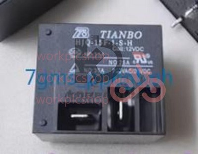 New 1 PCS Tianbo HJQ-15F-1-S-H 12VDC Electromagnetic Home Appliance Relay