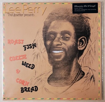 Lee Perry Roast Fish Collie Weed & Corn Bread Music On Vinyl 180g Vinyl New