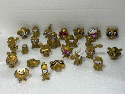 Restposten/Konvolut Gold Sammlerstücke seltene Moshi Monsters Sammlung in limitierter Blechdose