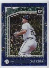 2024 Panini Donruss Optic Rated Prospects Blue Velocity Prizm Colt Keith 0wp8