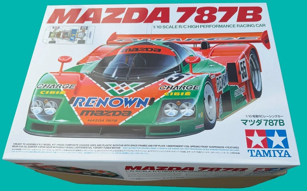 TAMIYA 1/10 MAZDA 787B RC タミヤ　マツダ タミヤ 電動RCカーシリーズ 1/10RC マツダ787B | タミヤ