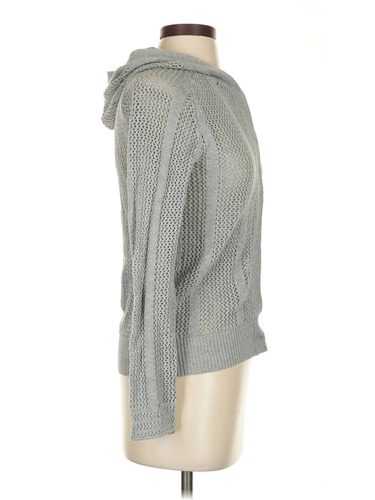 MICHAEL Michael Kors Women Gray Cardigan S thumbnail 3