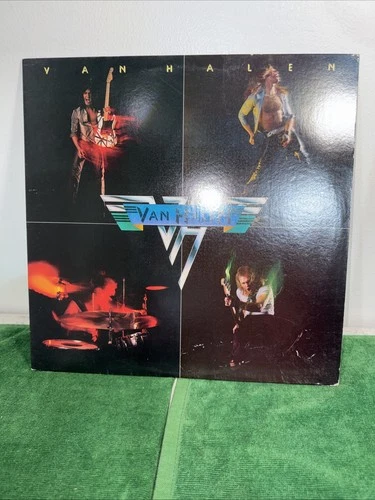 Van Halen Debut Self Titled 1978 12" LP Vinyl Record With Original Inner Sleeve
