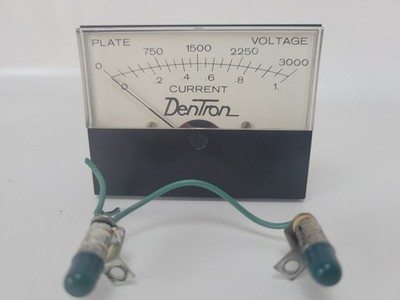 DENTRON MLA 2500 LINEAR AMPLIFIER PARTS: CURRENT METER