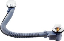 Bath Waste & Overflow Kit, G1 1/2' Pop Up Bath Waste Connection, Modern Design B