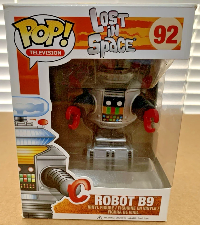 Funko: LOST IN SPACE - ROBOT B9 #92 Pop Vinyl Figure. Box Has Some Damage. - Image 2 of 4