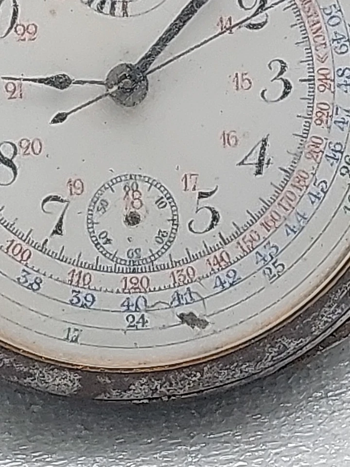 Ancienne Montre Chronomètre À Restaurer - Photo 4/4