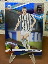 2020-21 Panini Chronicles - Elite Serie a Matthijs de Ligt Blue /95 Juventus