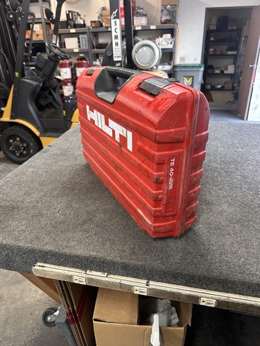 Hilti TE 40-AVR Rotary Combihammer Hammer Drill SDS w/ Bits Handle Manual Case - Picture 16 of 17