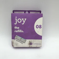 8 Count Joy The Refills by Gillette Razor 5 Blade Womens Mens 8 Cartridges