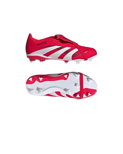 FußballSchuhe Adidas Predator League Fold-Over Tongue Firm Ground Junior Kind