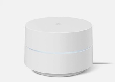 Google Wifi 1200 Mbps 2 Port 1000 Mbps Wireless Router - Snow, Pack of 2