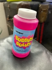 Unique 8oz. Party Bubbles Party Favor Pink Bottle New!!!