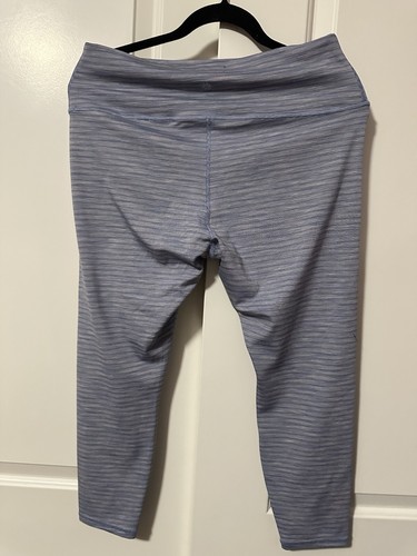 Athleta Transcend strukturierte 7/8-Leggings - Damen Größe XL - blau & grau - Bild 4 von 7