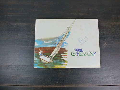 Oday original factory sailboat brochure