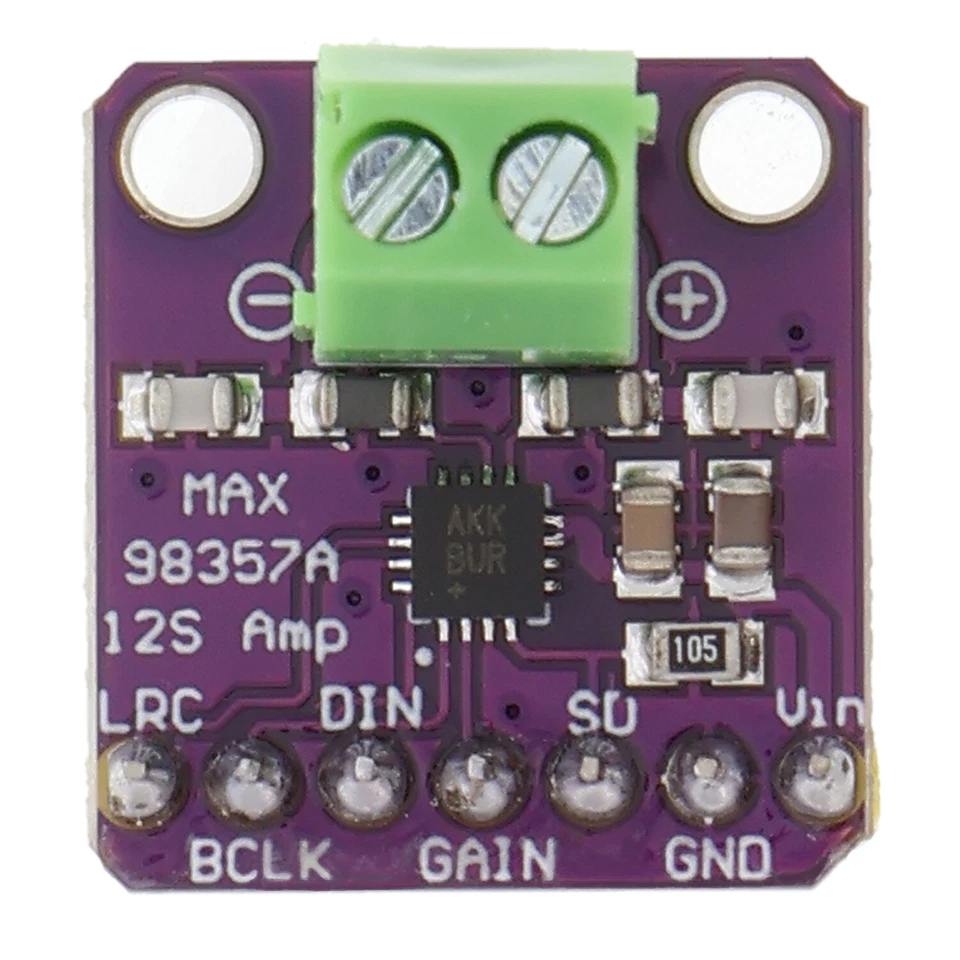 MAX98357 Audio-Verstärkermodul Class D - kompatibel mit ESP32, Raspberry Pi  - Bild 2 von 3