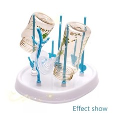 Baby Bottle Drying Rack Newborn Feeding Bottle Cleaning Dryer Drainer Cup Shelf
