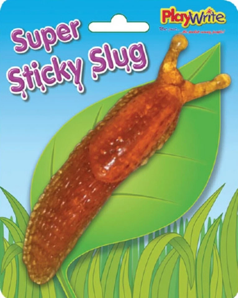 PLAYWRITE GROUP Super Sticky Slug | 1 Fun Stretchy Toy | Party Bag and Pinata Filler for Childr
