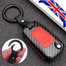 Key Shell Case Carbon Fiber Cover Fob For Opel ZAstra J Corsa D E Holden