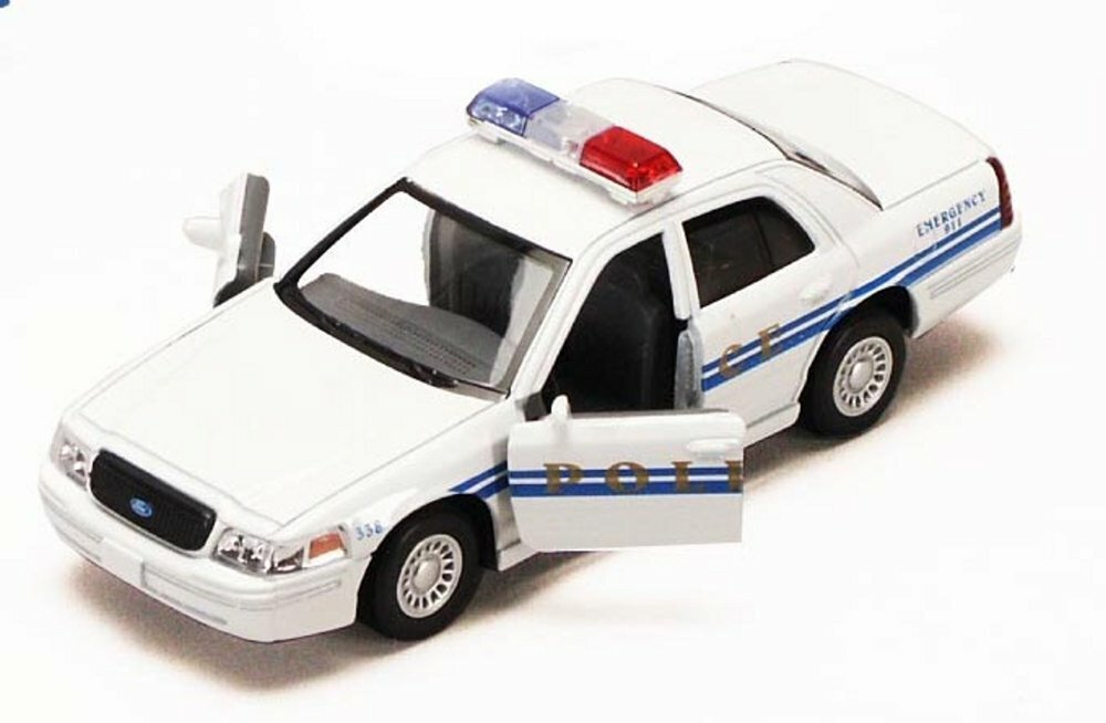 FORD CROWN VICTORIA POLICE INTERCEPTOR 1/42 SCALE DIECAST CAR
