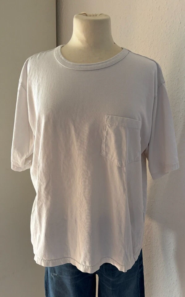 MINIMUM *T-Shirt*Gr. M*weiß* Topzustand* oversized*Brusttasche - Bild 2 von 4